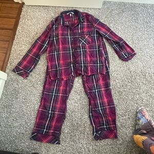 Victorias Secret Plaid Pajama Set
